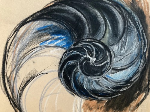 Très beau dessin 1960 - dessin,