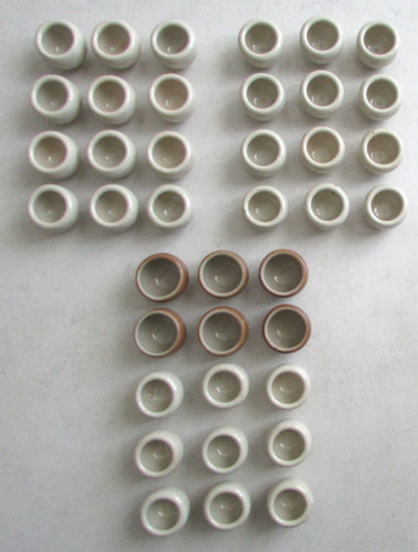 Lot godets individuels - 39,