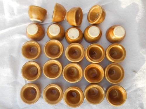 Lot godets coquille moule - 24,